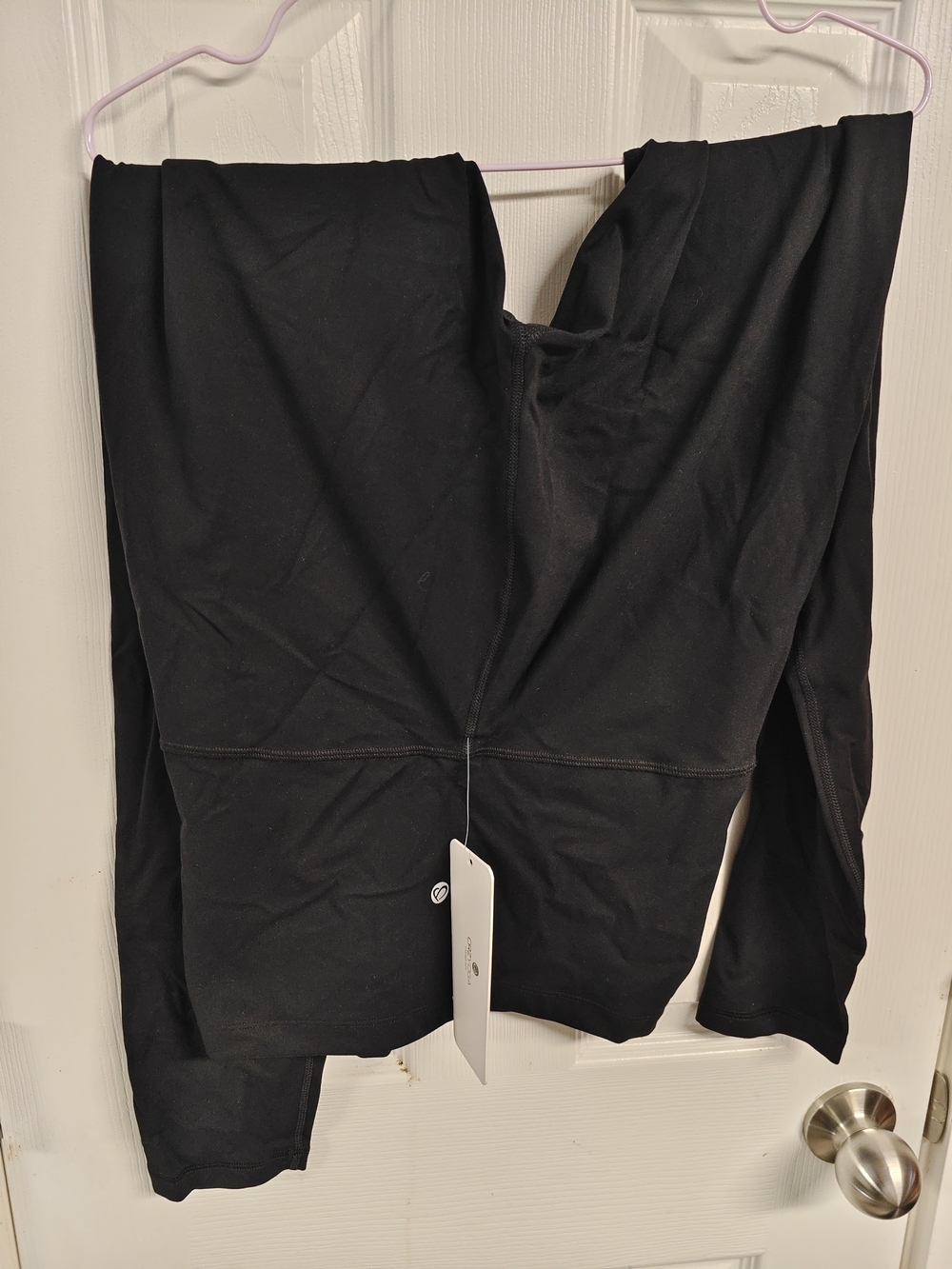 CRZ YOGA Black High-Waist Performance Leggings